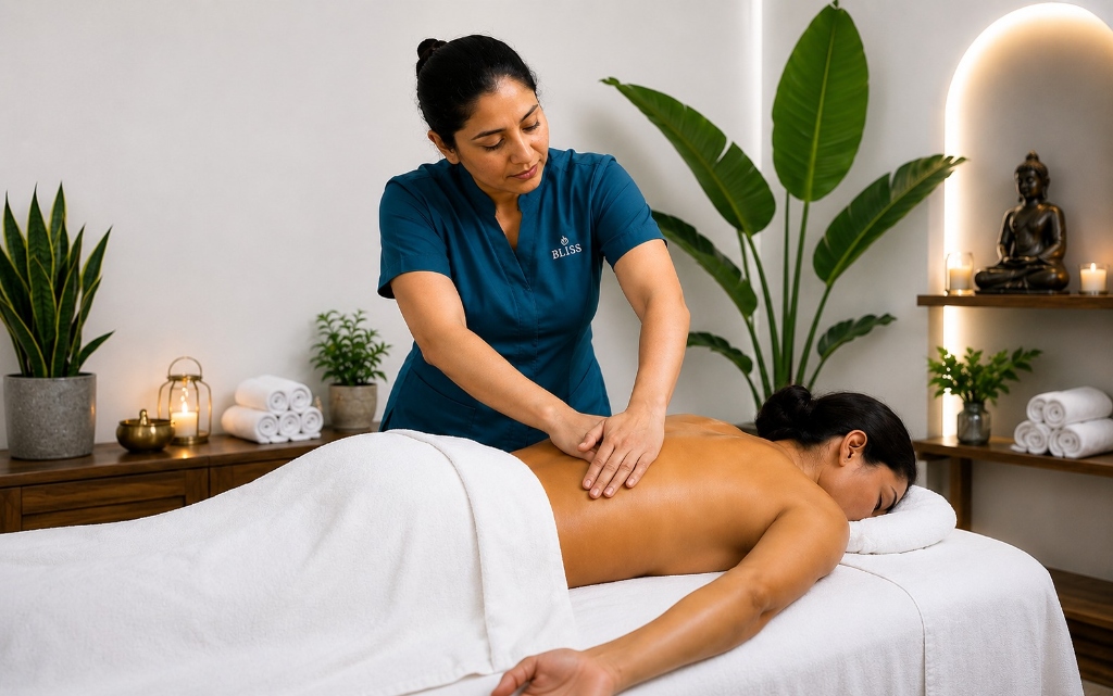 Manipulative body work at Dr. Bali's Bliss